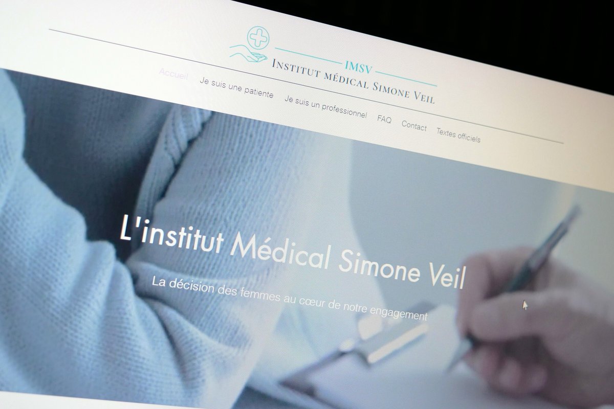 Photo du site internet de l'Institut médical Simone Veil © Alexandre Boero / Clubic