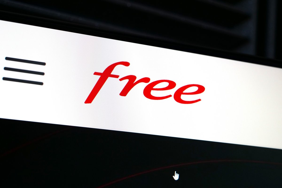 Le logo de Free sur un écran d'ordinateur © Alexandre Boero / Clubic