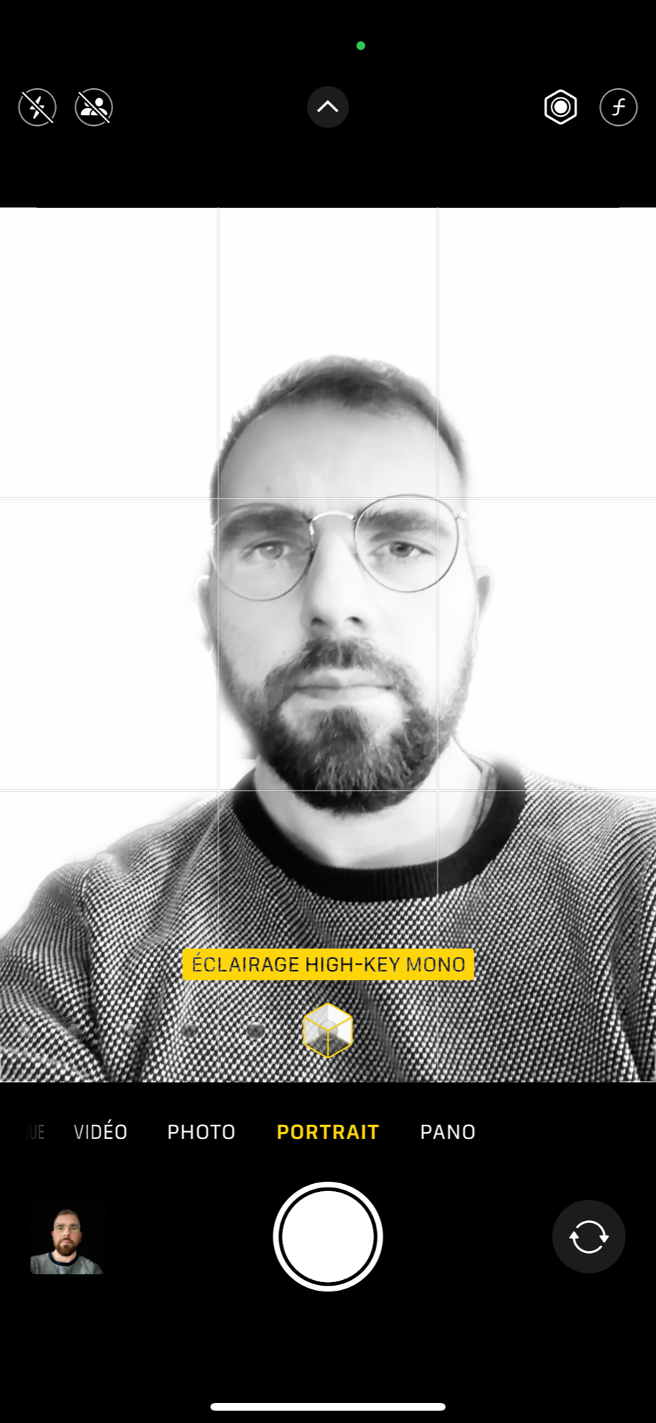 iPhone Mode portrait effets © © Mathieu Grumiaux pour Clubic