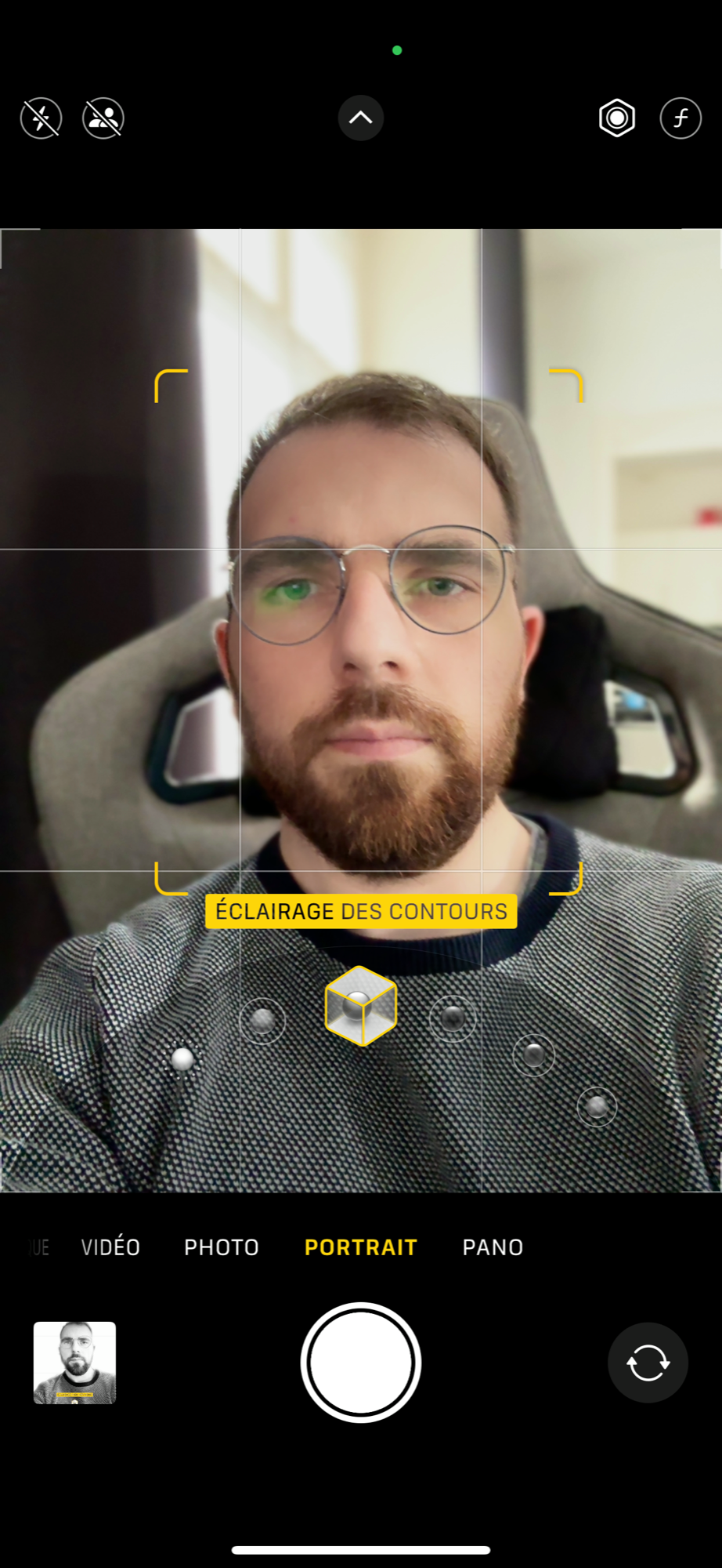iPhone Mode portrait effets © © Mathieu Grumiaux pour Clubic