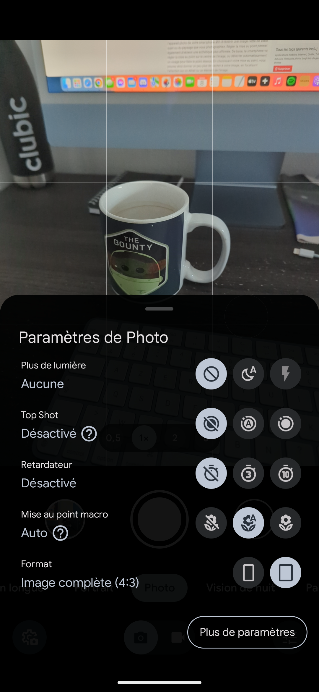 Pixel 7 Photo Grille © © Mathieu Grumiaux pour Clubic