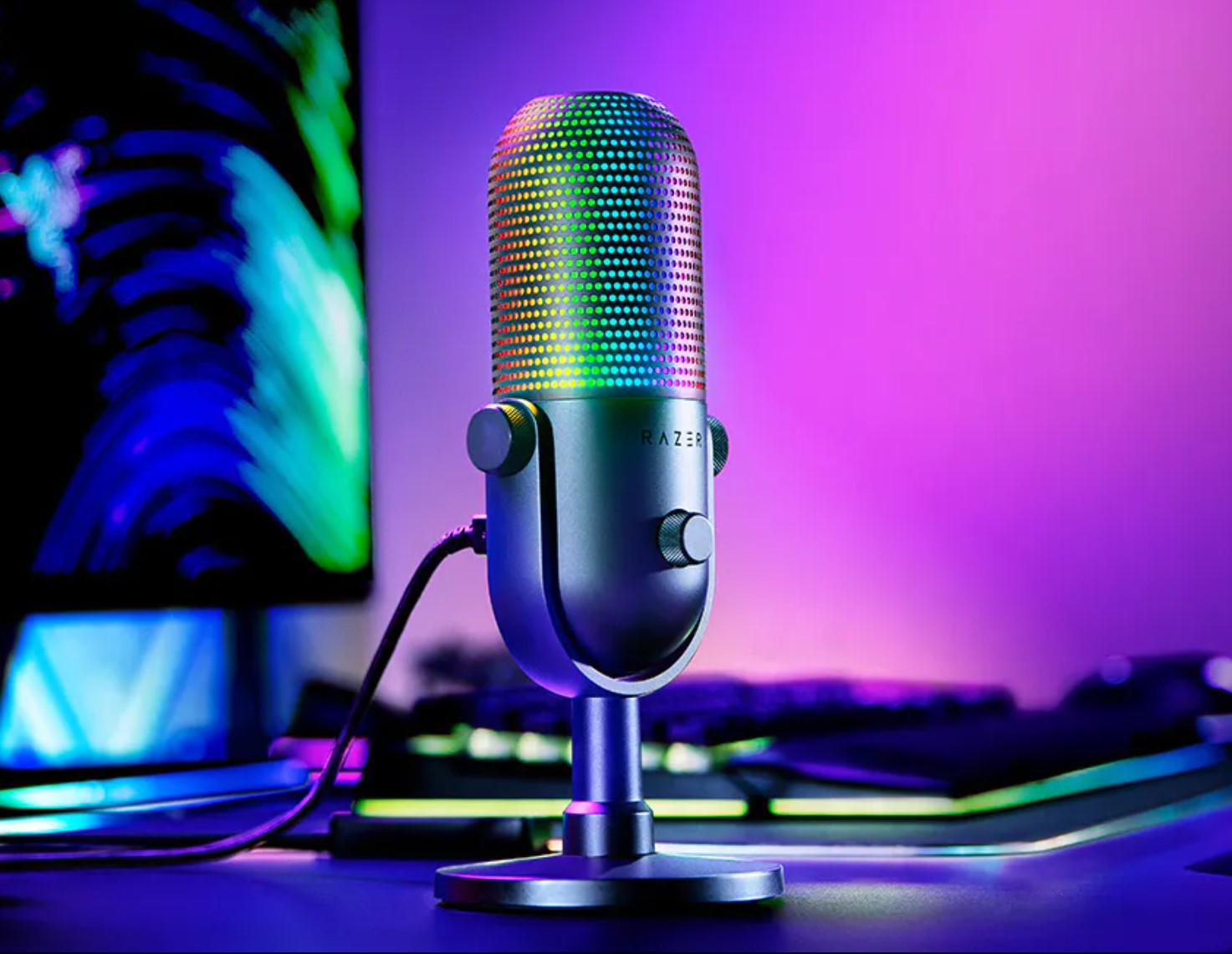 Le Razer Seiren V3 Chroma rejoint notre comparatif des meilleurs micros pour le stream et le podcast !