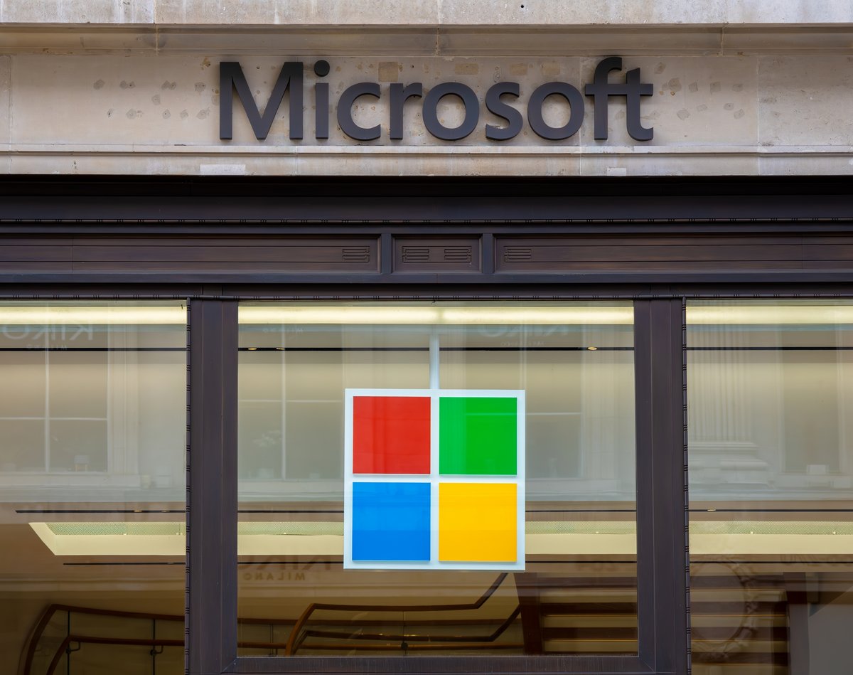 Enseigne Microsoft, à Londres © Taljat David / Shutterstock.com