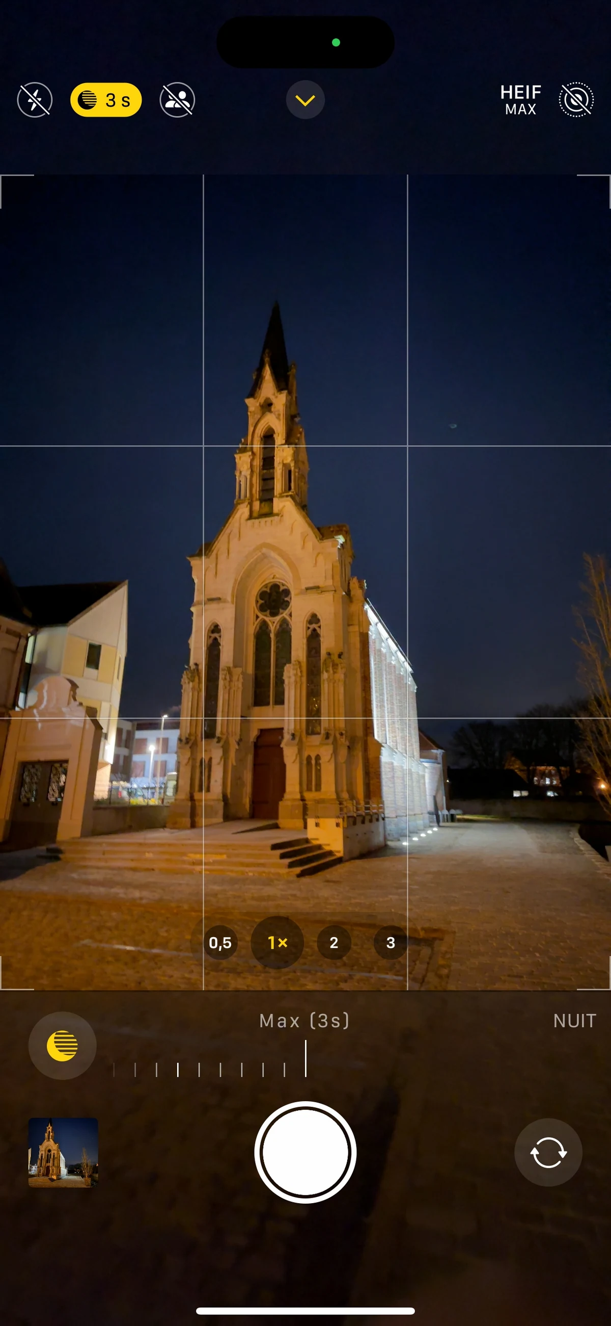 Photo Vision de nuit iOS iPhone © © Mathieu Grumiaux pour Clubic