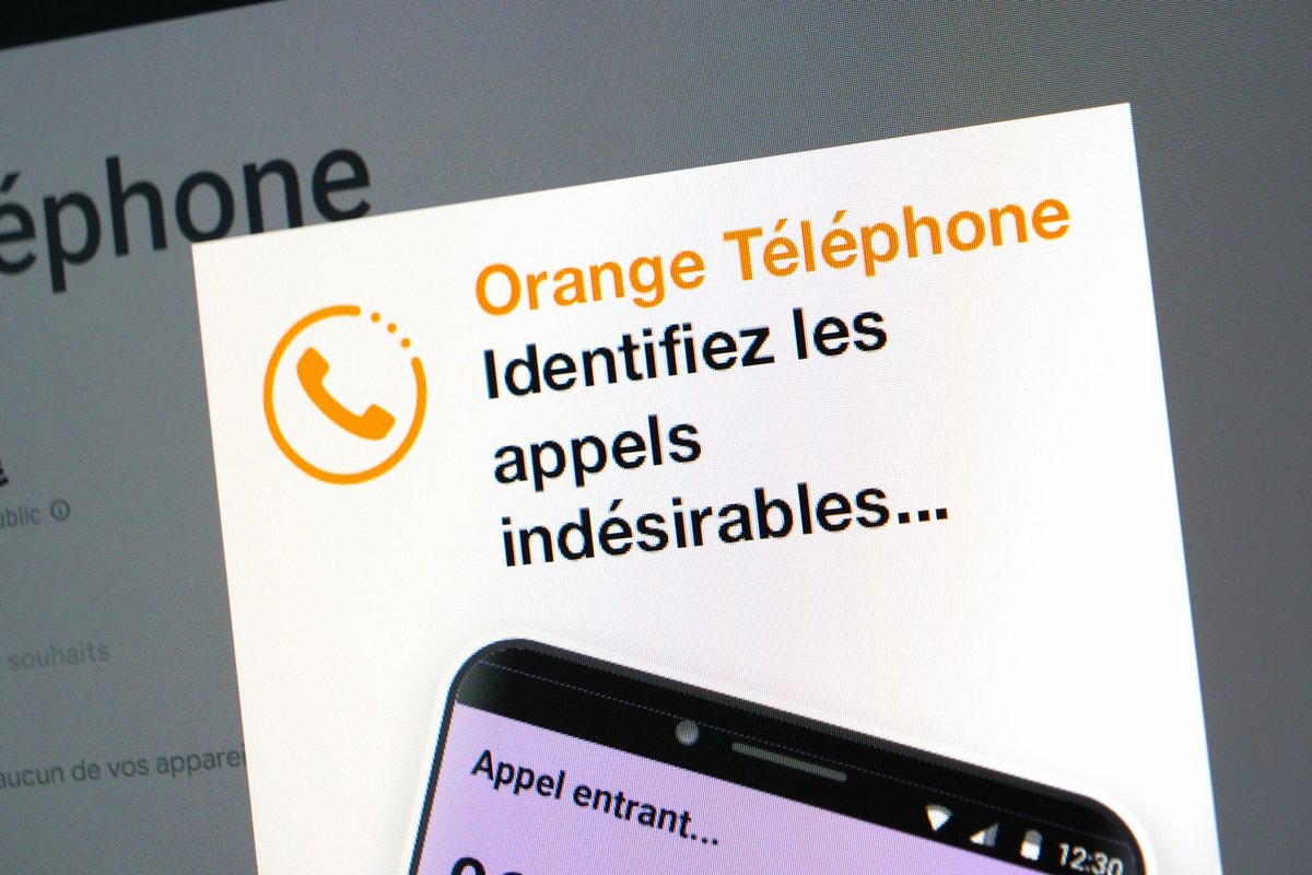 L'application Orange Téléphone © Alexandre Boero / Clubic