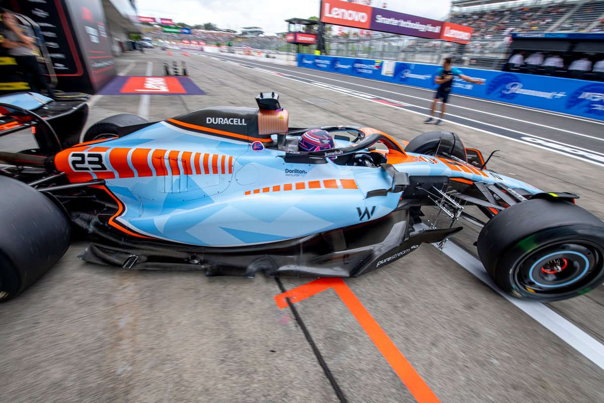 La Williams d'Alexander Albon au Grand Prix du Japon 2023. © Shutterstock
