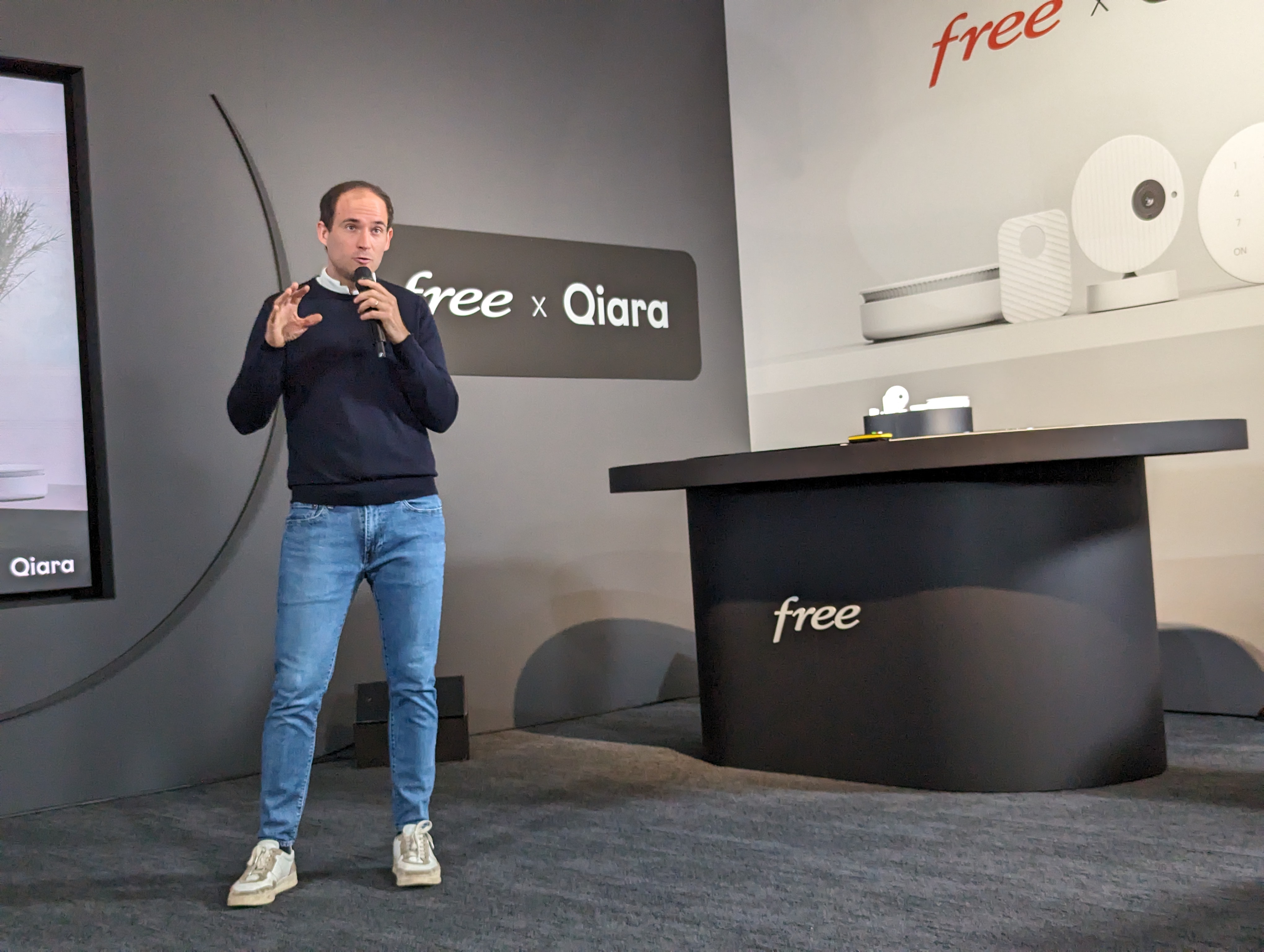 Free lance, avec Qiara, une offre de sécurité connectée avec 5 équipements : prix, caractéristiques, produits, ce qu'il faut savoir