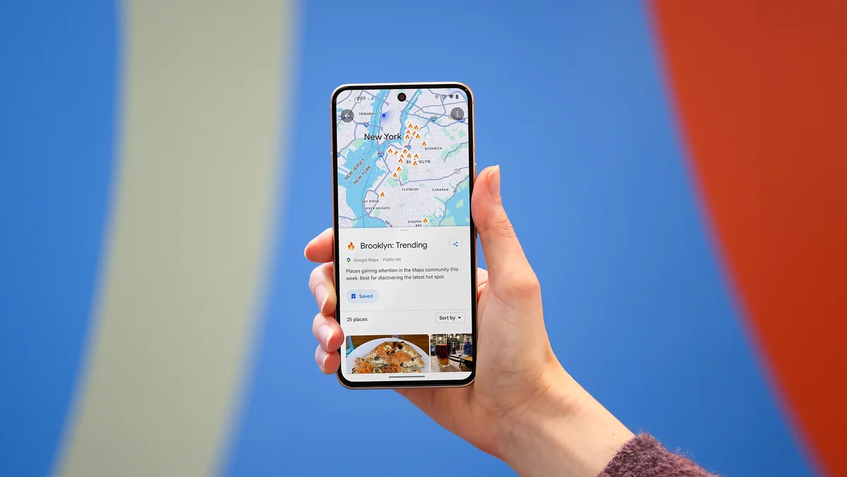 Voici la nouvelle interface de Google Maps en images !