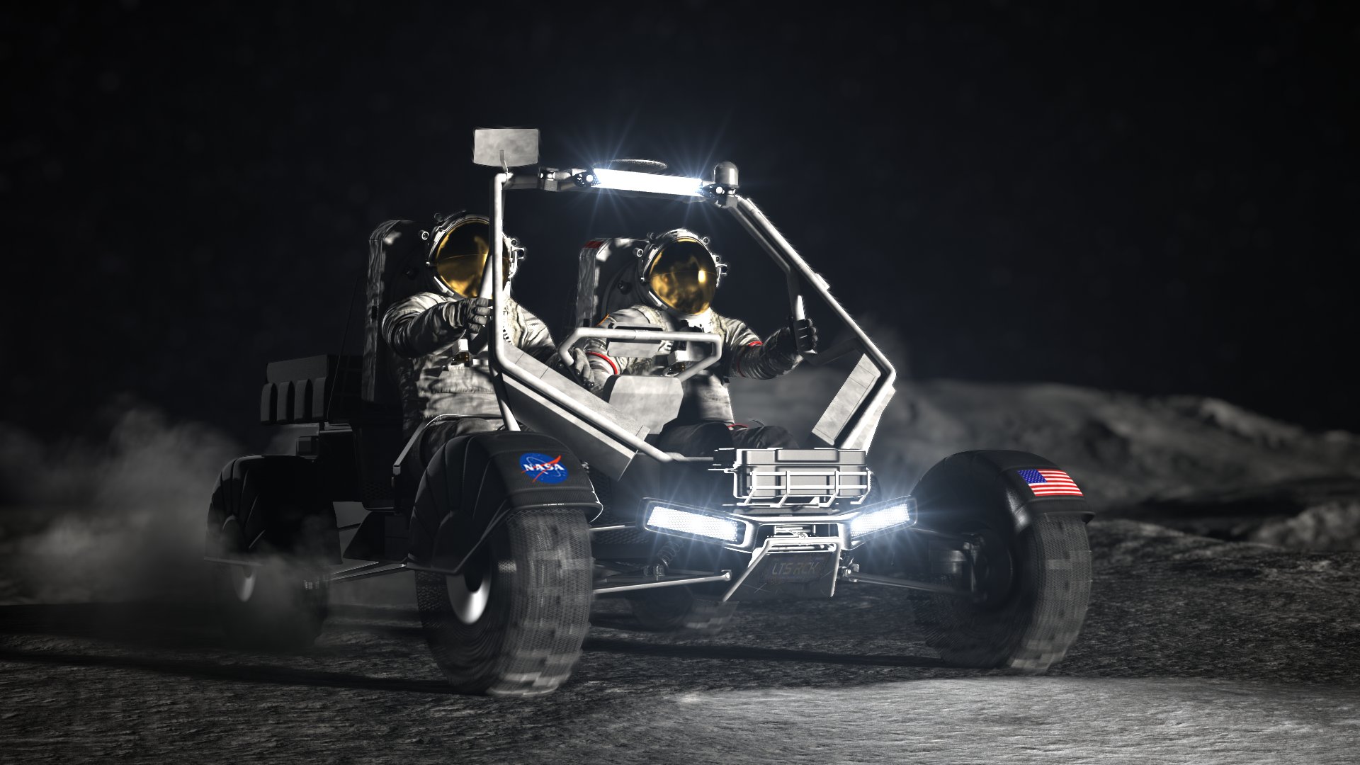La NASA a sélectionné trois futurs véhicules lunaires pour les astronautes du programme Artemis