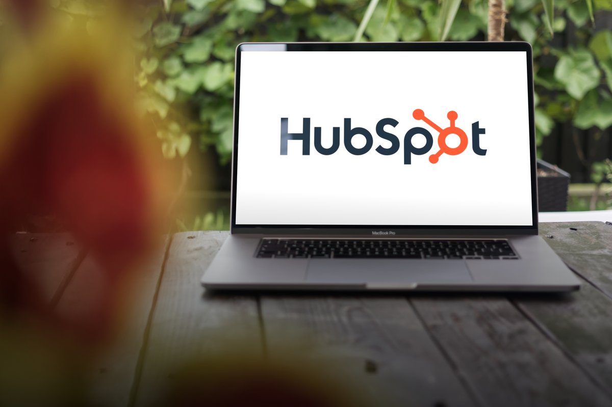 Le logo Hubspot, entreprise sur laquelle Alphabet lorgne © mindea / Shutterstock