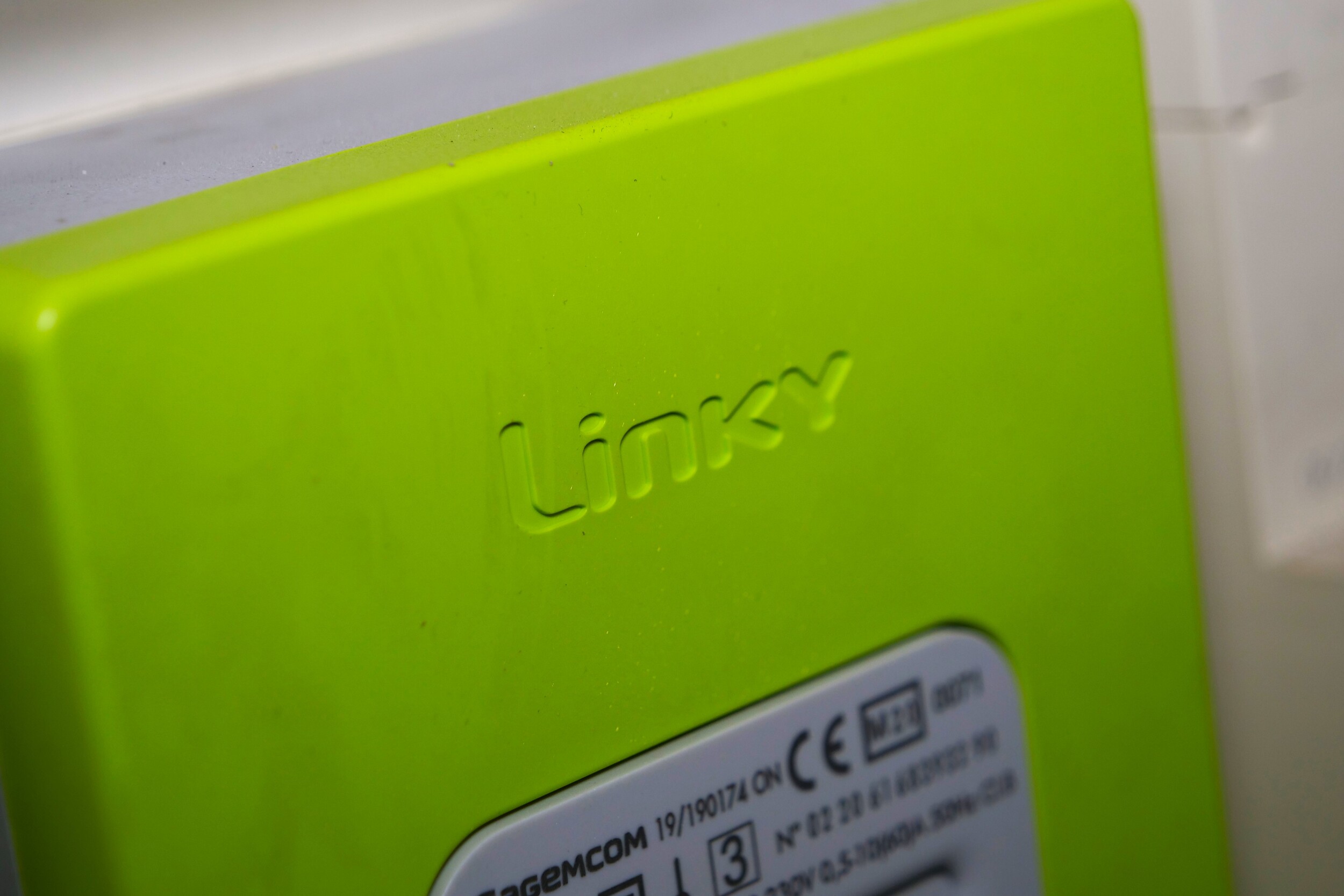 Un compteur Linky d'Enedis