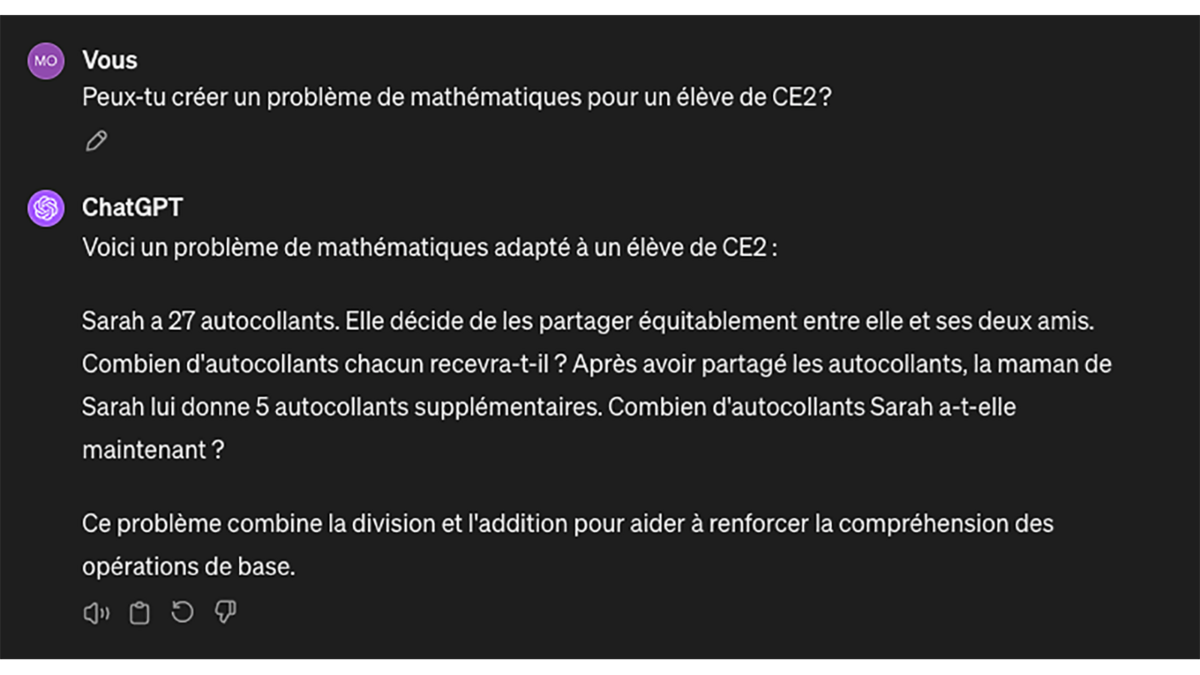 Équation ChatGPT © Pascale Duc pour Clubic