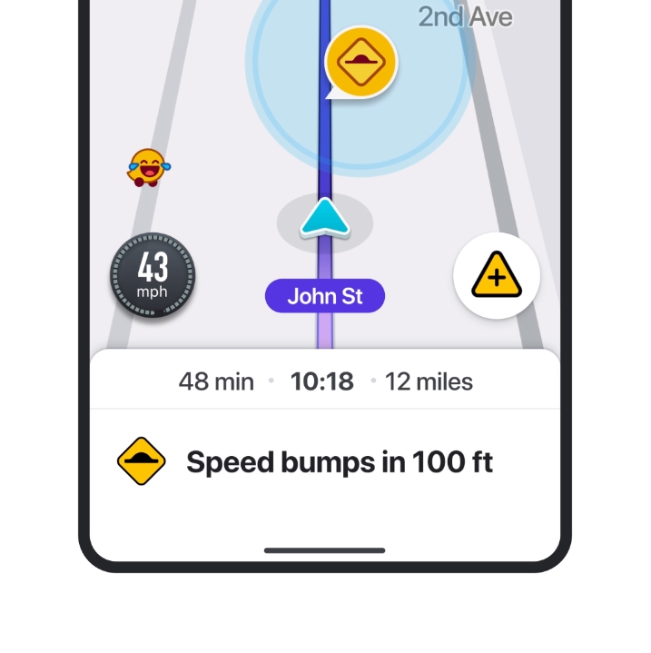Other reports are now possible in Waze © Google