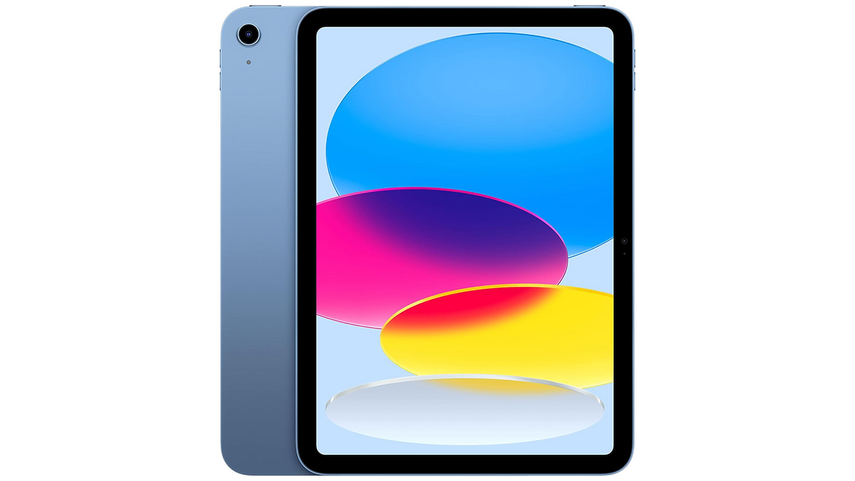 La tablette tactile Apple iPad 10 (2022) version WiFi avec son écran tactile de 10,9"
