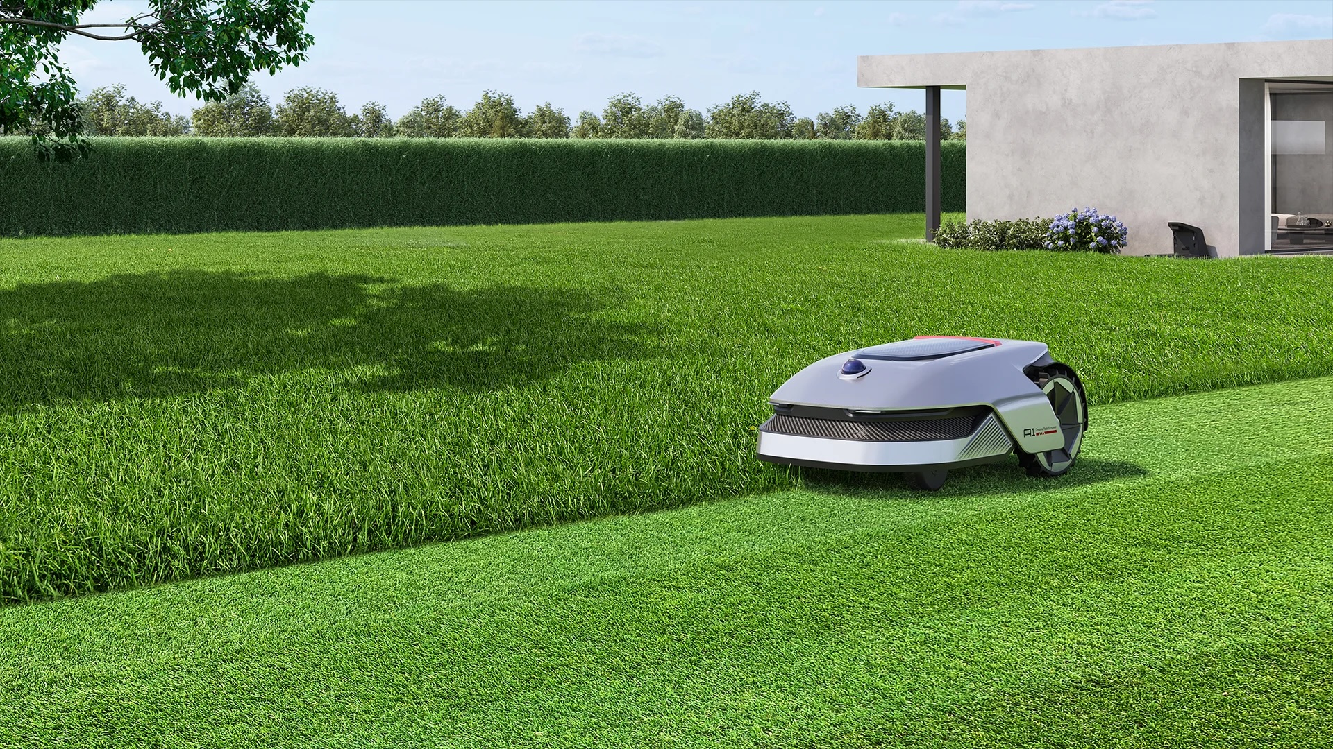 Dreame A1 : de la maison au jardin avec un premier robot tondeuse sans câble périphérique