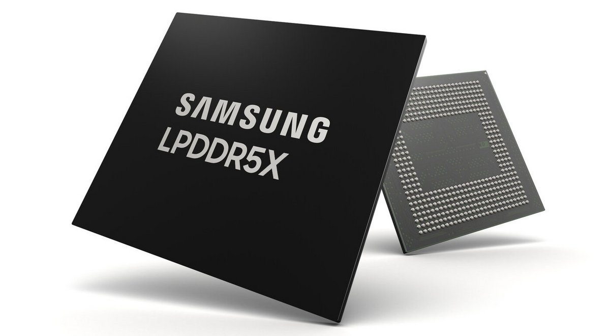 Samsung progresse, les puces de LPDDR5X également © Samsung