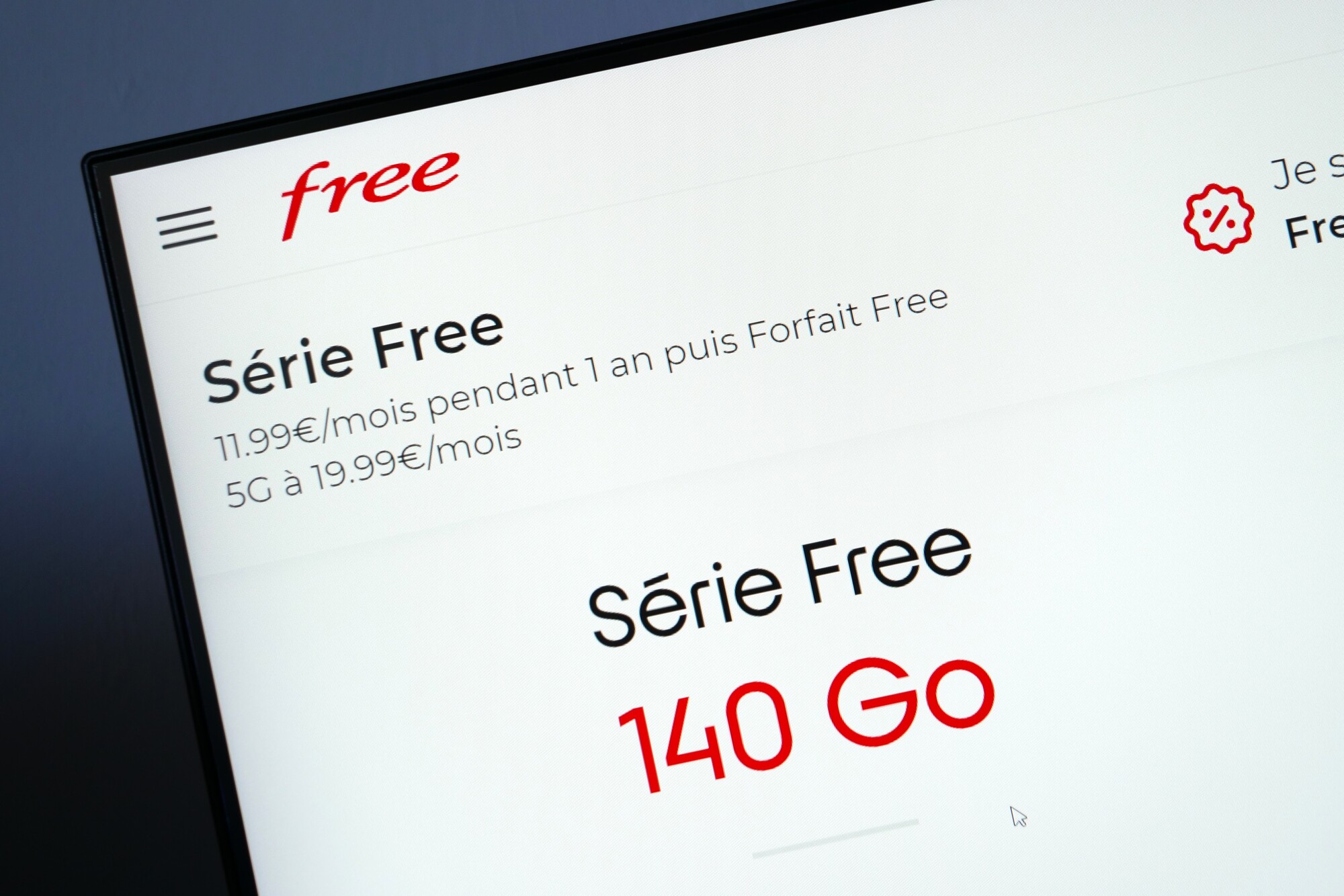 Free : le prix du forfait mobile 