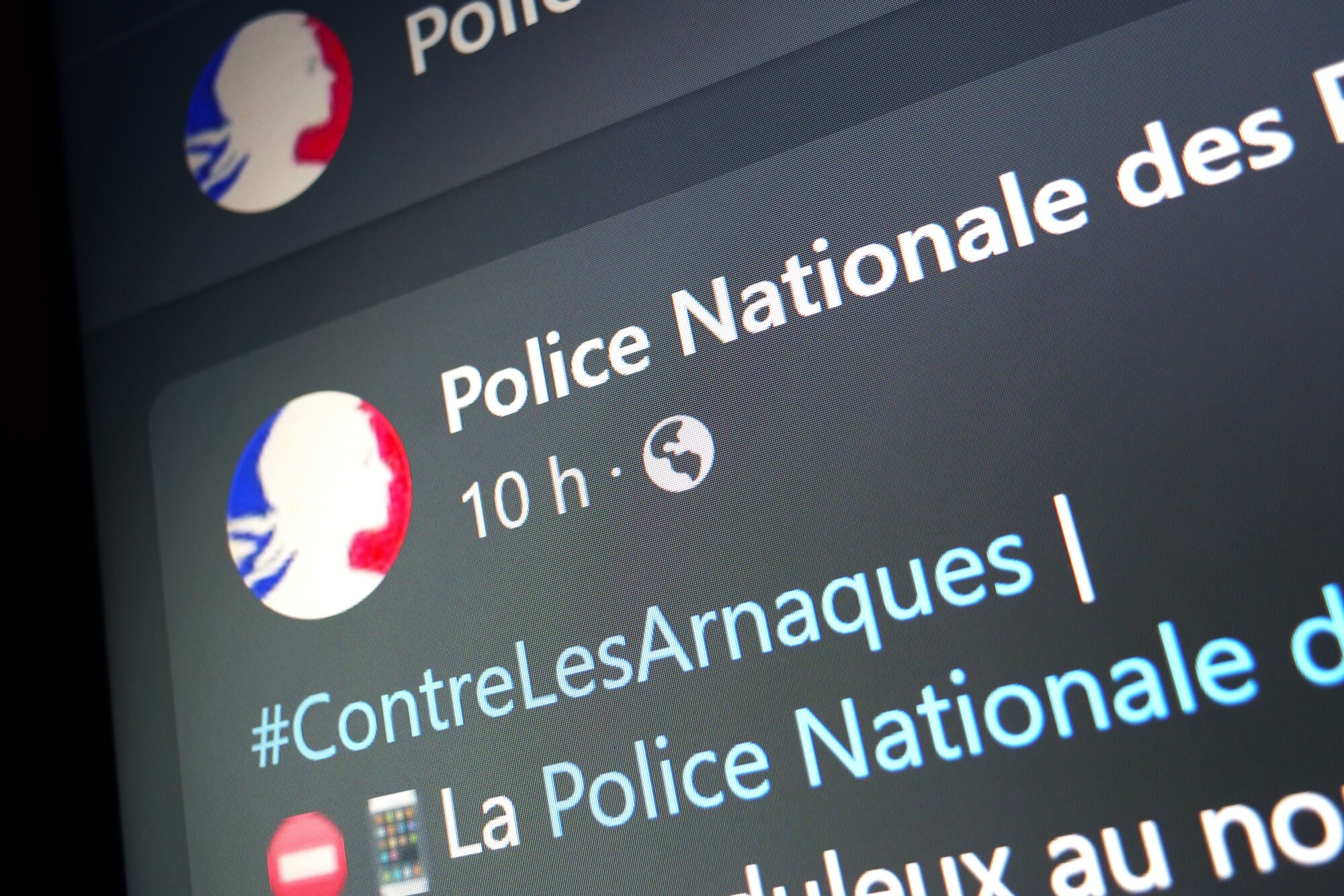 Une fois de plus, la Police nationale alerte sur les fraudes au paiement d'amende et déplore de 