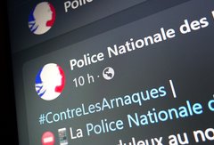 Une fois de plus, la Police nationale alerte sur les fraudes au paiement d'amende et déplore de "nombreuses victimes"