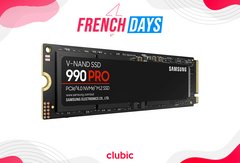 Bon plan SSD : pour les French Days le Samsung 990 Pro (2To) chute à 149,99€