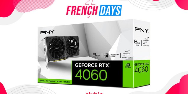 Boostez votre PC avec la RTX 4060 à moins de 300€ pendant les French Days