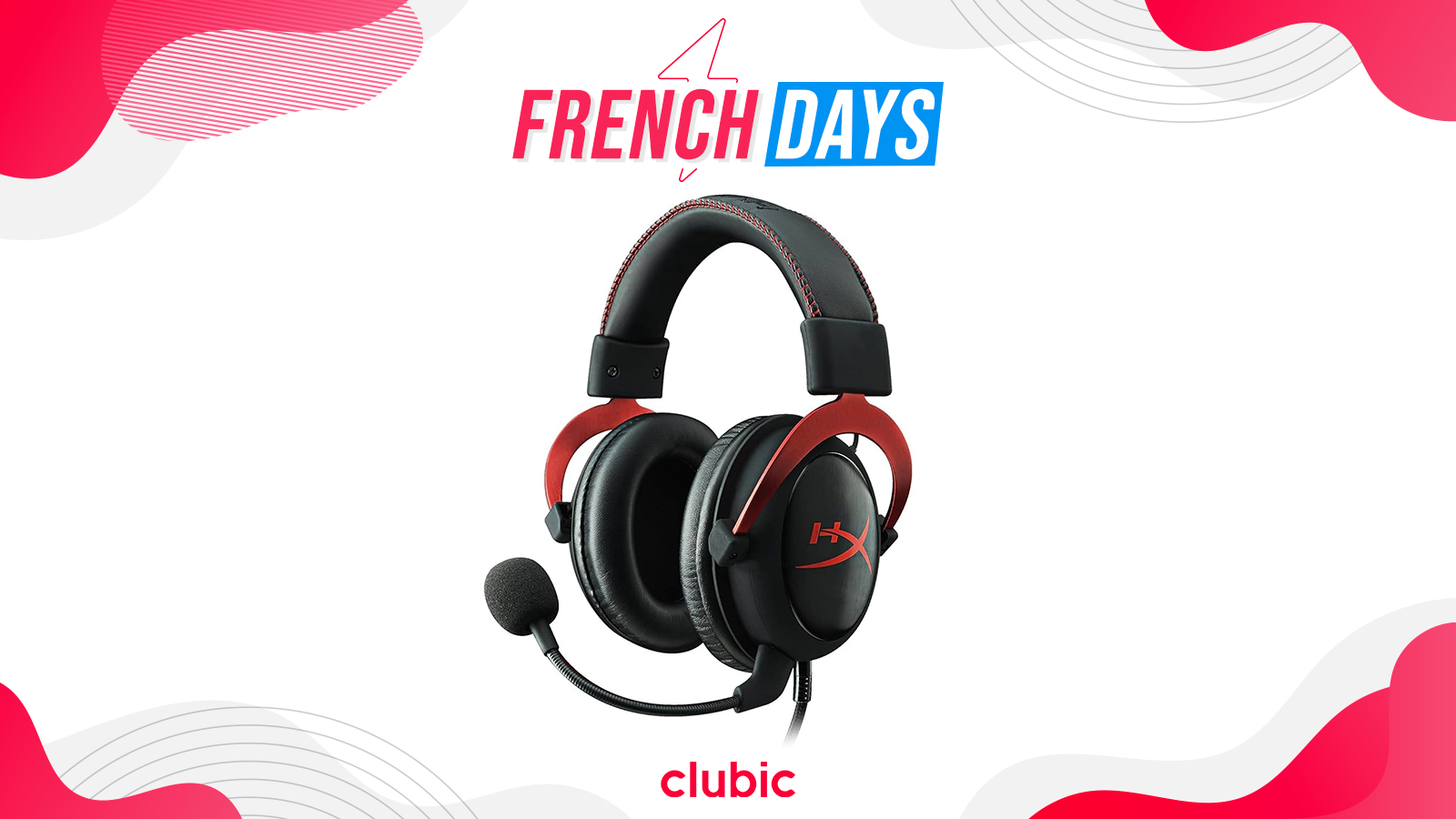 Casque Gaming HyperX - Cloud Stinger - Pour PS4 - Noir et bleu - Accessoires PS5