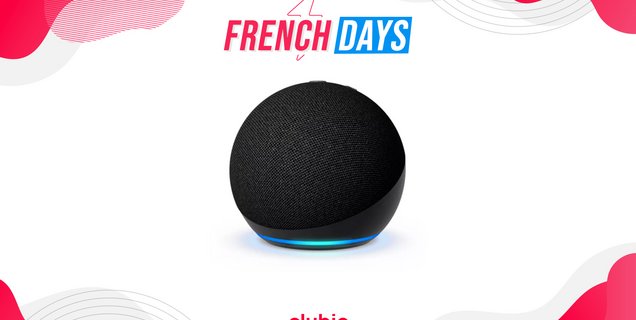 French Days Amazon : l'Echo Dot 5 est en promo exclusive à 34,99 € !