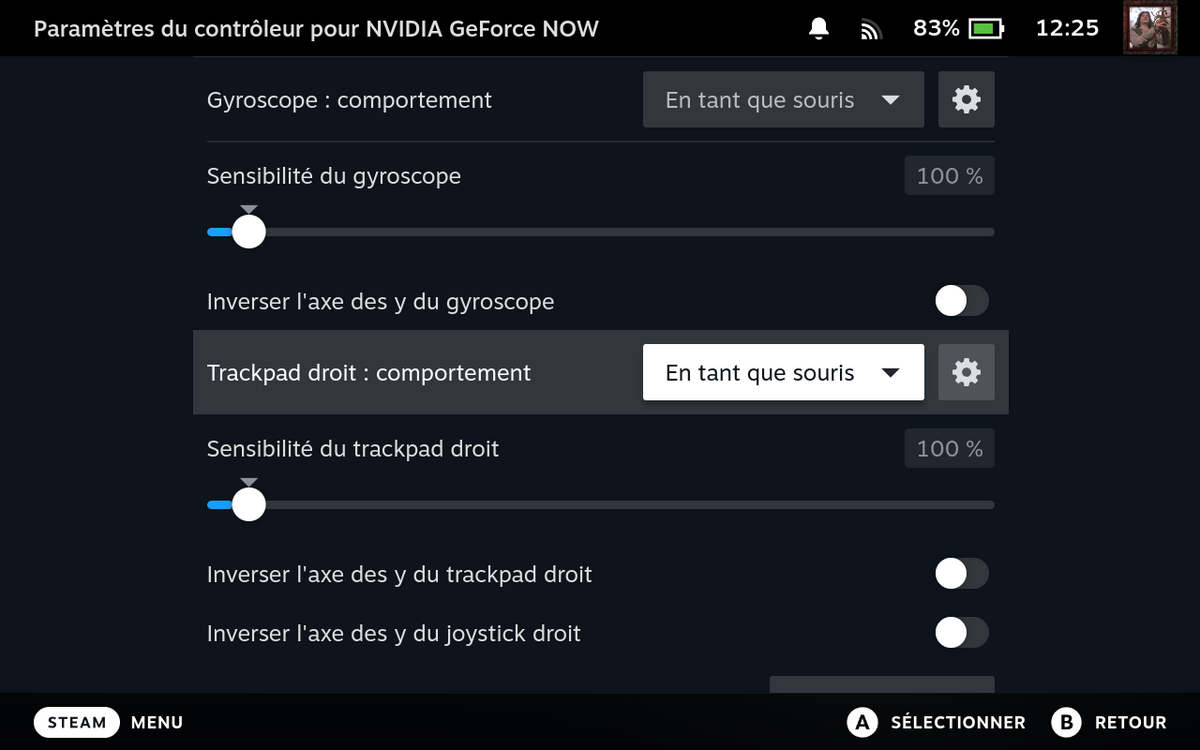 GeForce NOW sur Steam Deck_10 © Nerces