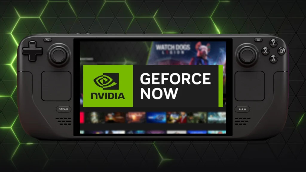 Tout ce qu'il faut pour accéder à GeForce NOW depuis son Steam Deck © NVIDIA