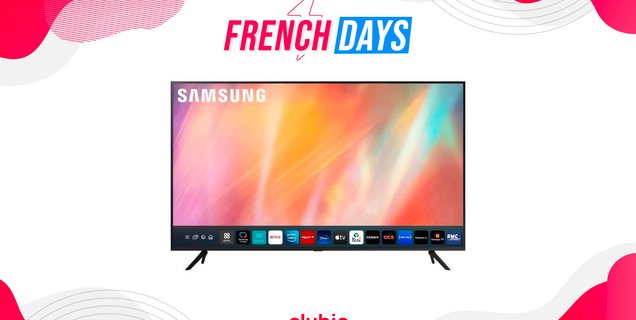 Une TV LED Samsung 70 pouces à ce prix, on ne voit ça que pendant les French Days