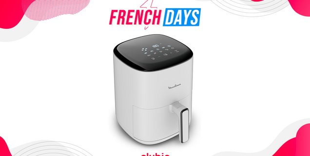 Fin des French Days : la friteuse à air chaud Moulinex Easy Fry Compact est à 60 € !