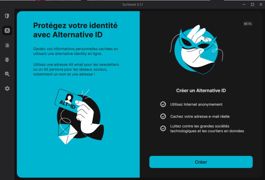 Alternative ID fait partie des fonctionnalités incluses.
