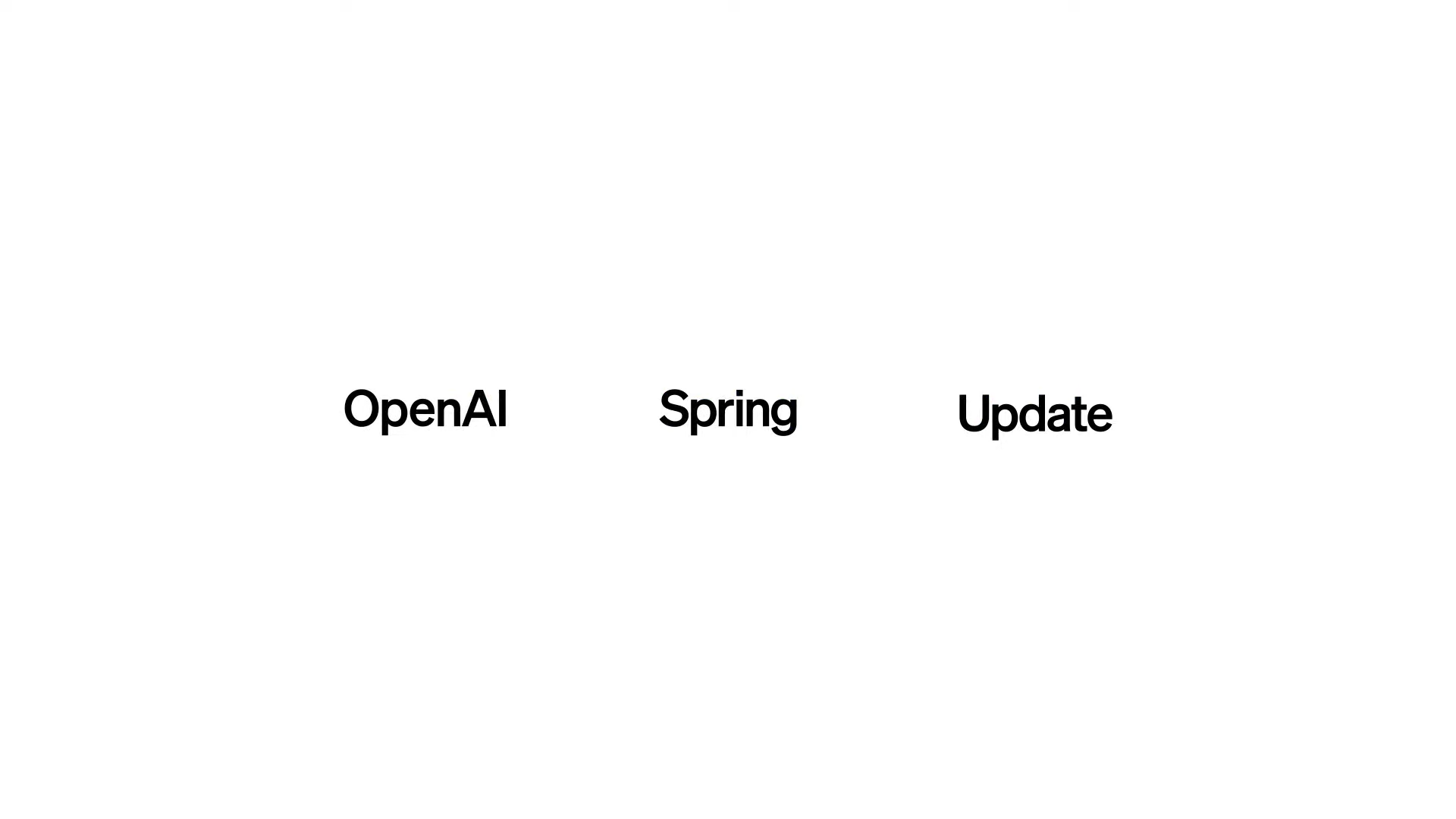 Spring Update : OpenAI dévoile son modèle GPT-4o, une application desktop et de bonnes nouvelles pour la version gratuite de ChatGPT