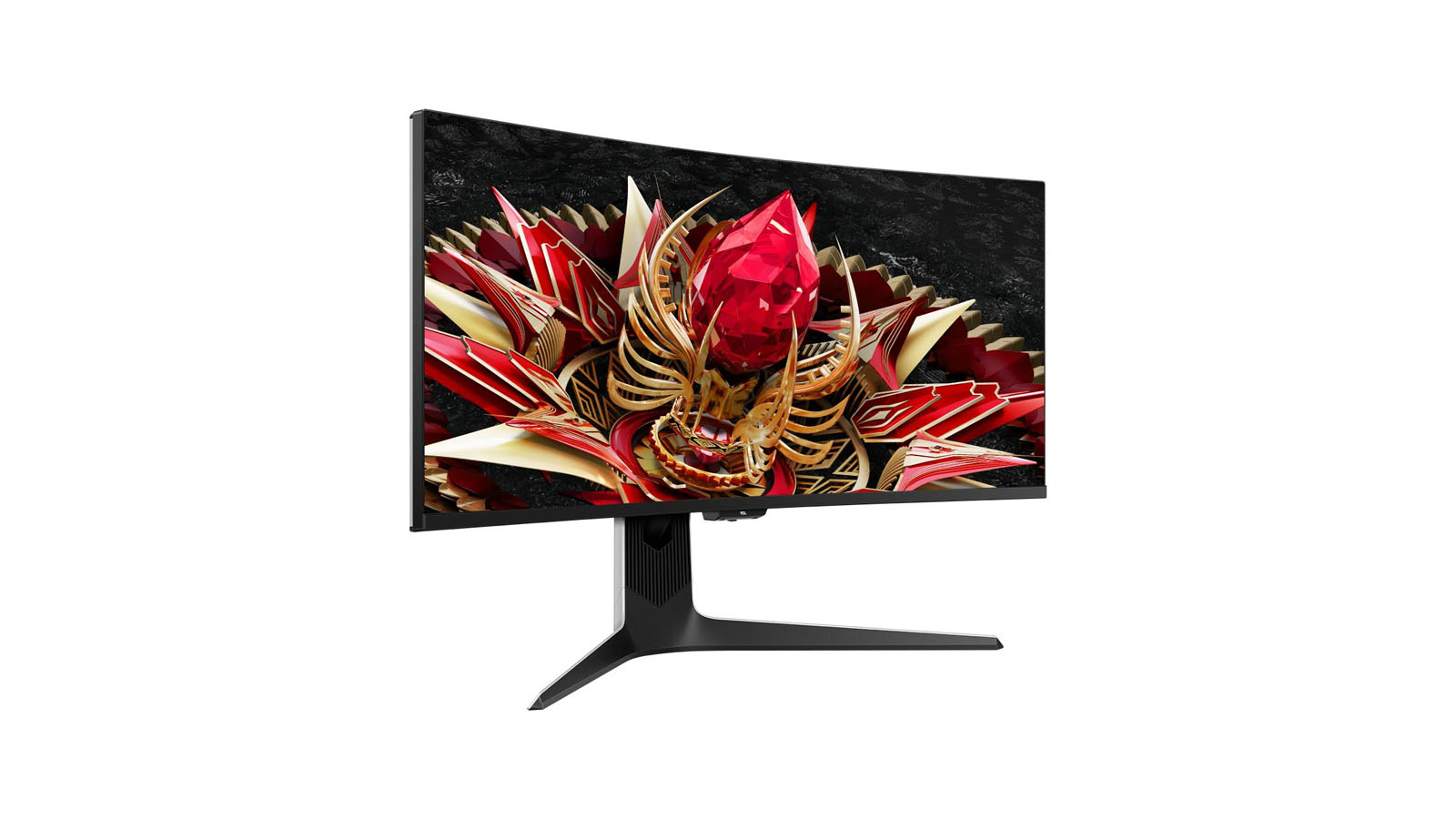 Ecran PC Gaming Tcl 34R83Q 34 Incurvé WQHD Qled Mini LED Noir Et Blanc