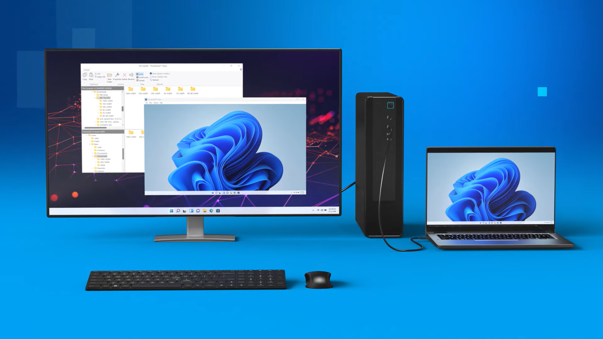 Intel veut ringardiser les clés USB avec Thunderbolt Share