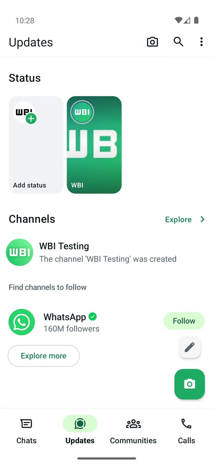 Change is brewing in terms of statuses and channel recommendations on WhatsApp © WABetaInfo