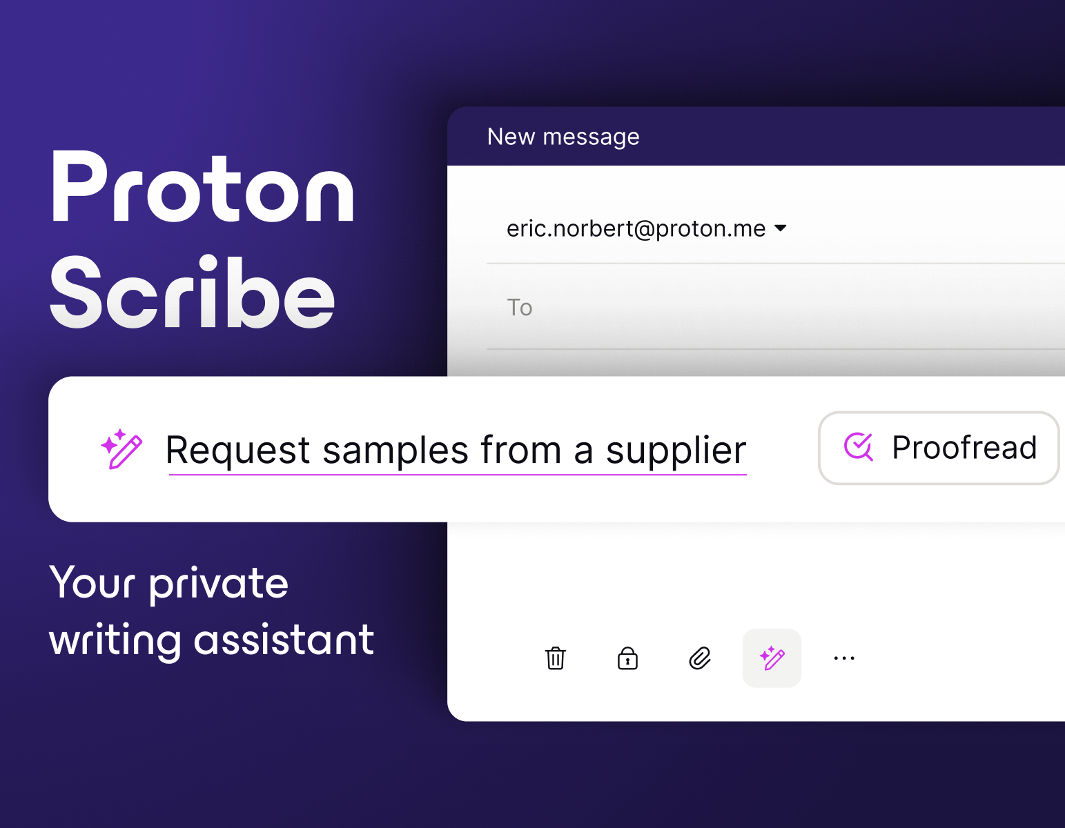 Avec Proton Scribe, Proton Mail s'enrichit d'un assistant de rédaction boosté à l'IA