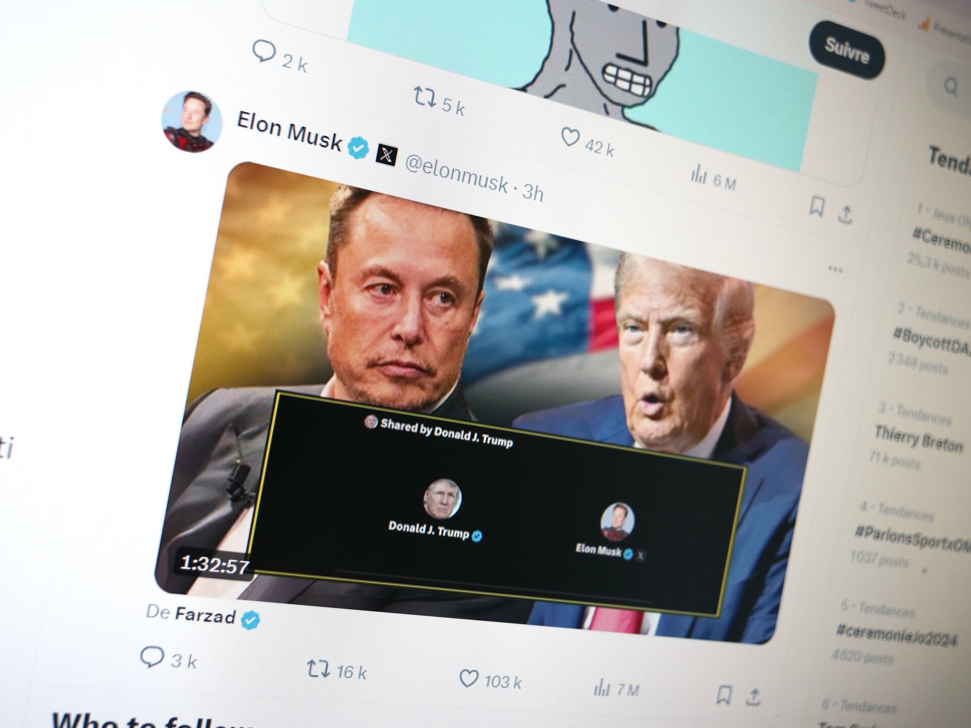 Elon Musk voulait interviewer Donald Trump : il a dû attendre, retardé par une cyberattaque de type DDoS