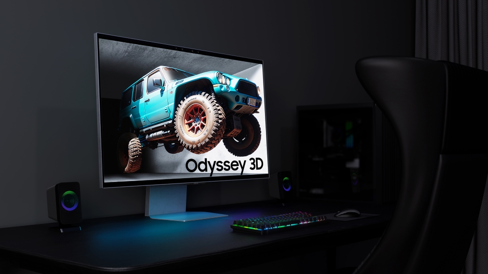 Du gaming en 3D sans lunettes, c'est la promesse du Samsung Odyssey 3D