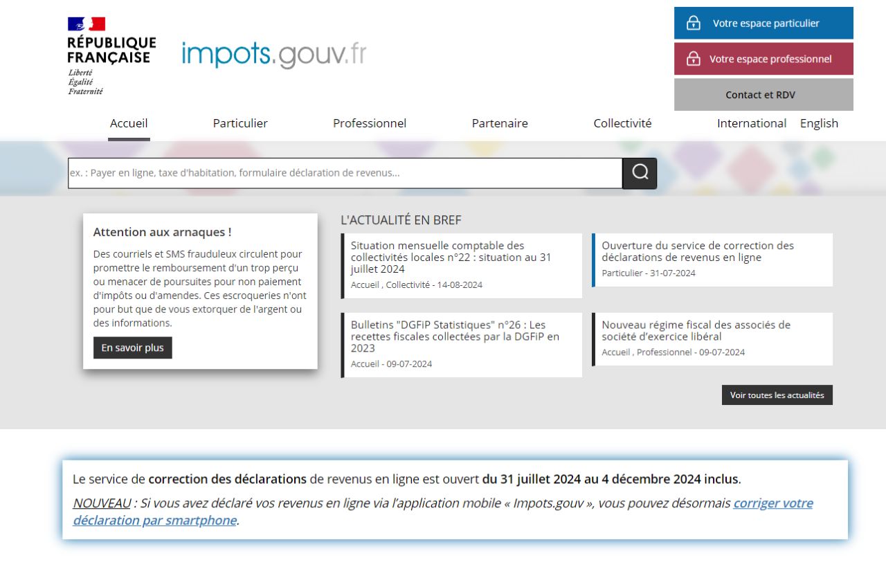 Méfiance si vous recevez un e-mail des impôts, c'est la saison des arnaques