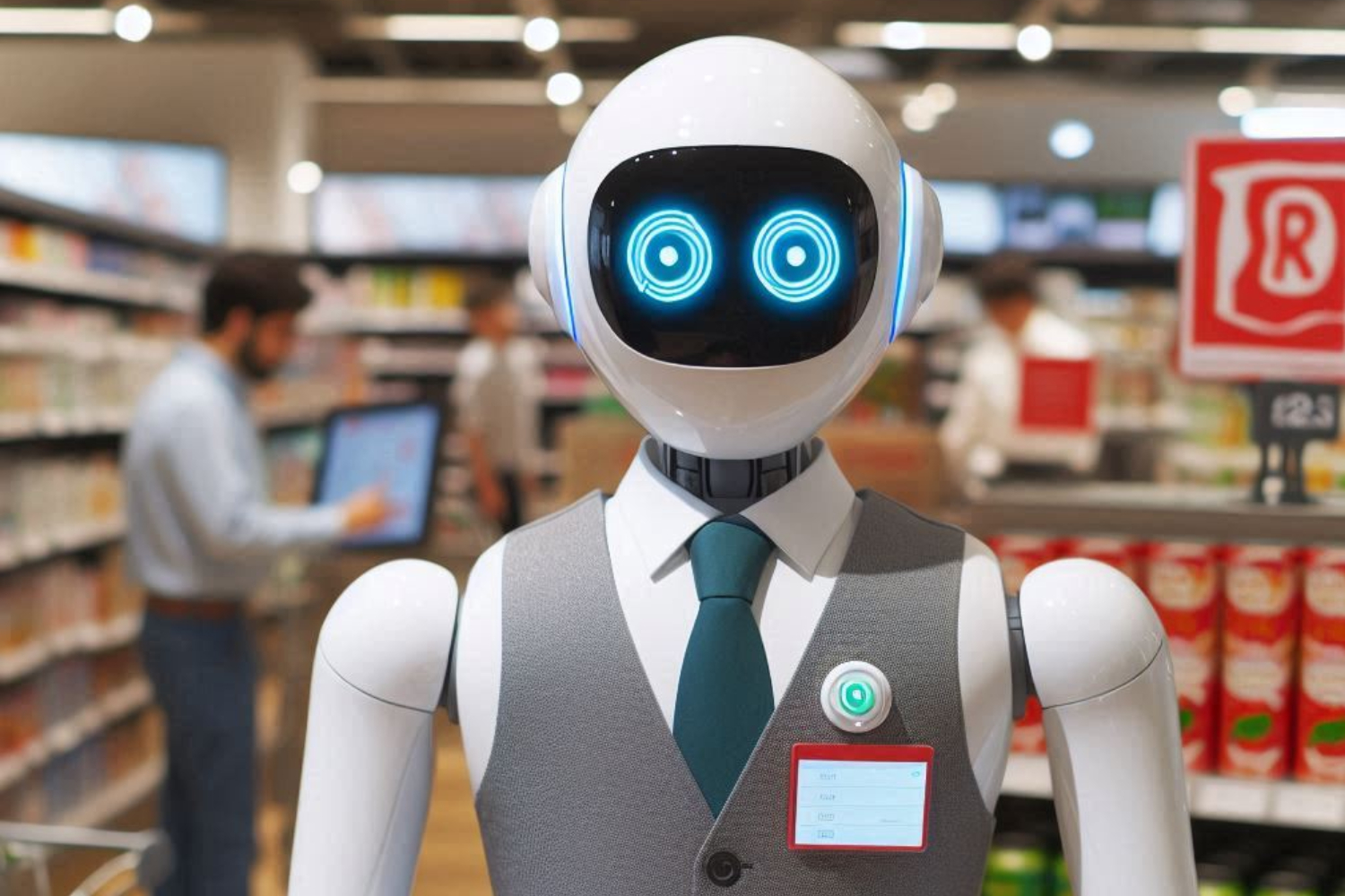 Pas besoin de Tesla ! Dans ces supermarchés français, des robots assurent déjà le rôle de vigile