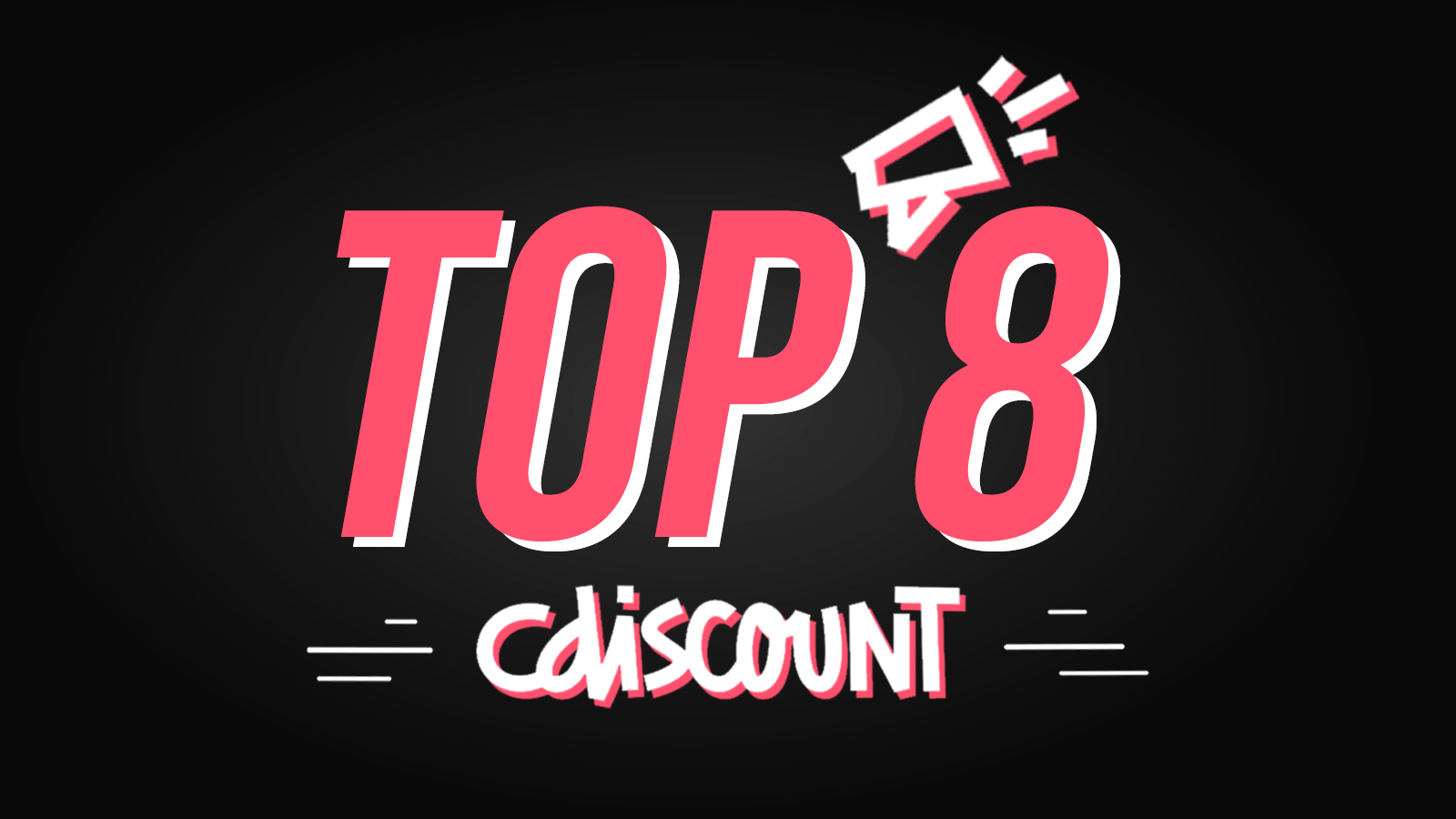 Top 8 des meilleures promos de Cdiscount pour préparer le Black Friday