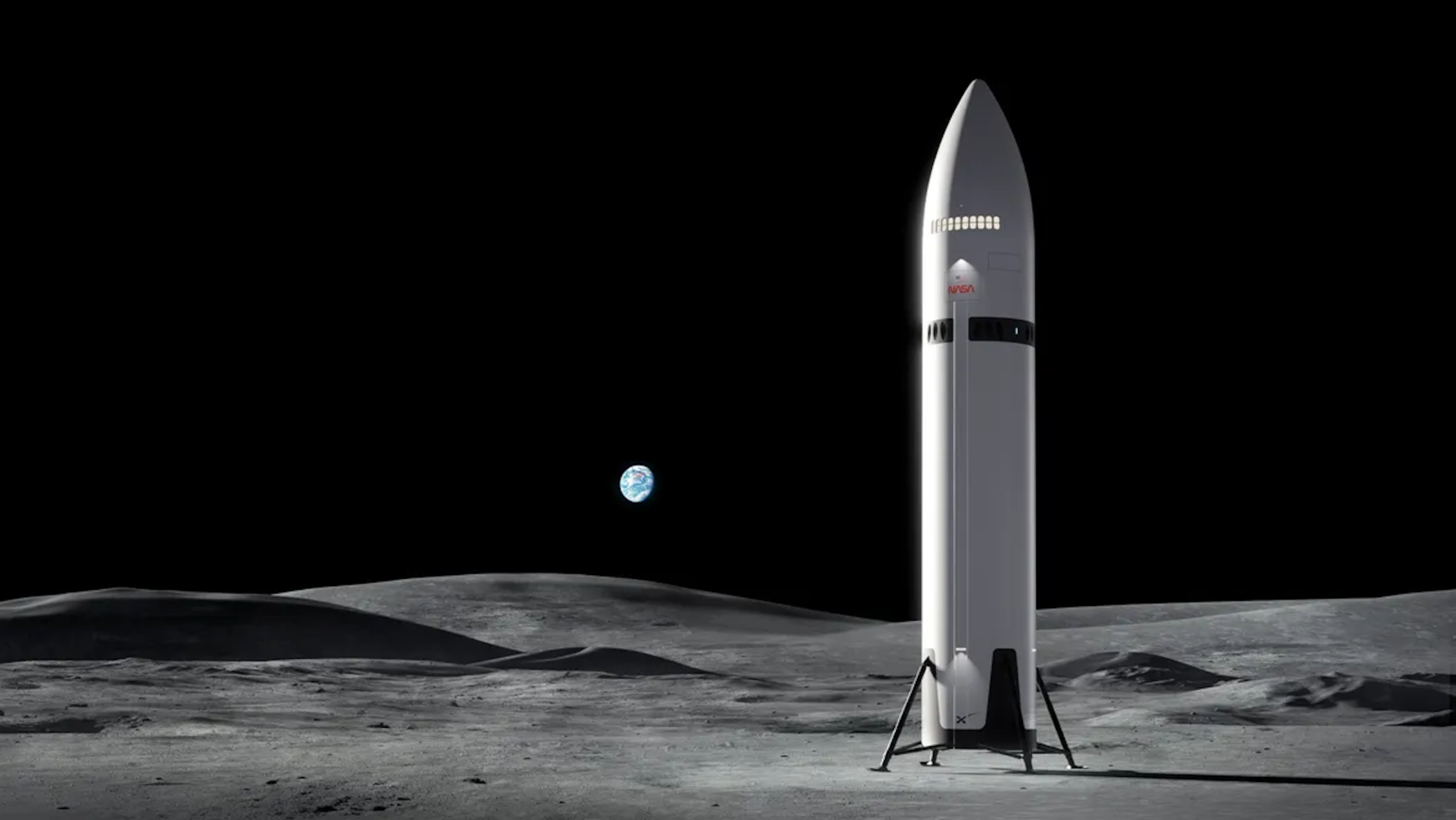 Retour sur la Lune : les concepts arts époustouflants de la NASA et SpaceX vont vous émerveiller !