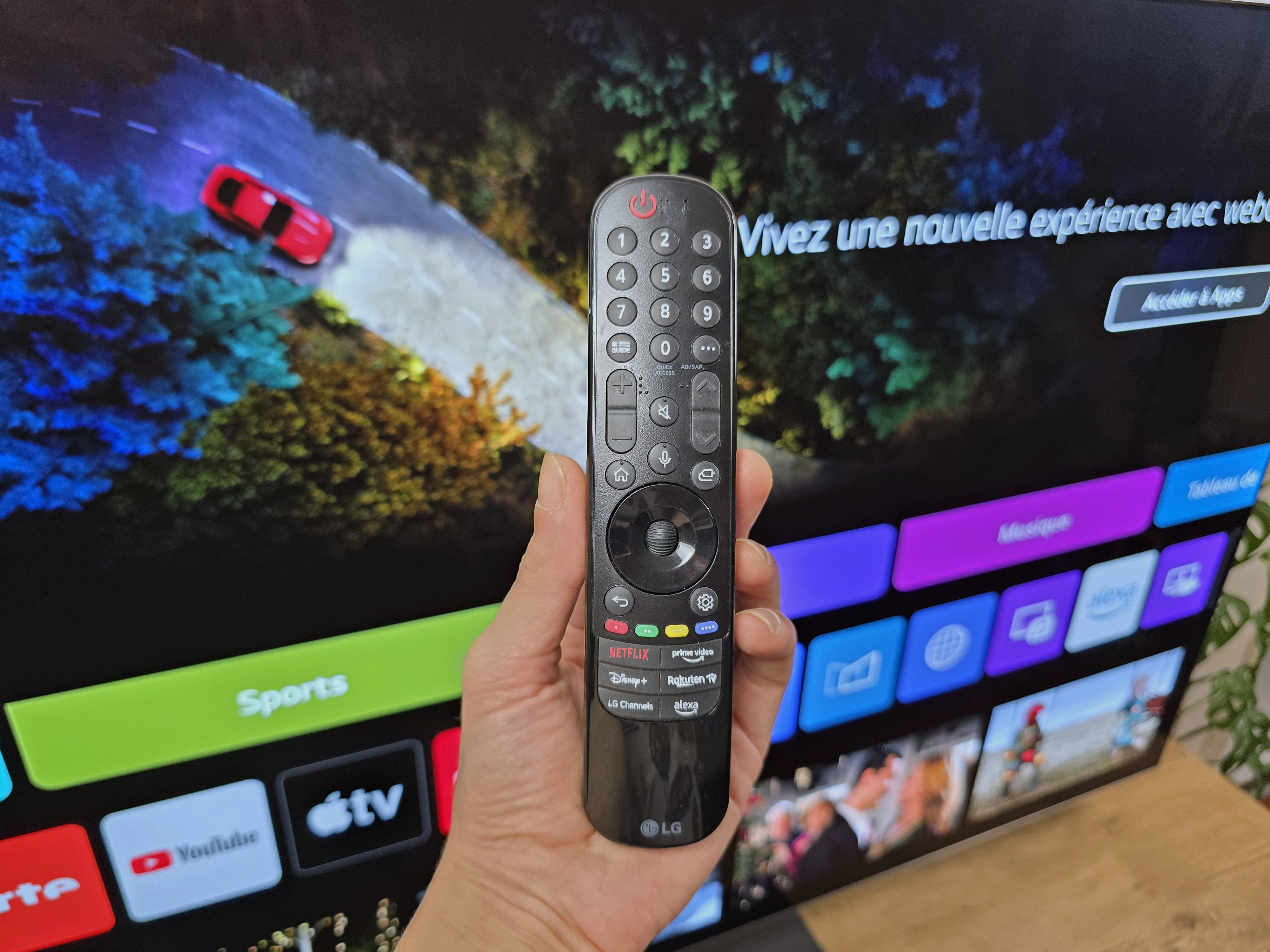 Vous détestez la Magic Remote de votre TV LG ? Vous pourriez changer d'avis grâce à cette nouvelle fonction