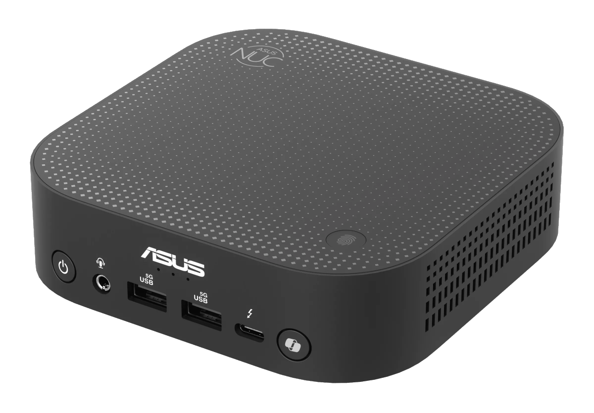 Asus NUC 14 Pro AI : un mini PC avec processeur Intel Lunar Lake... et bouton Copilot en façade !