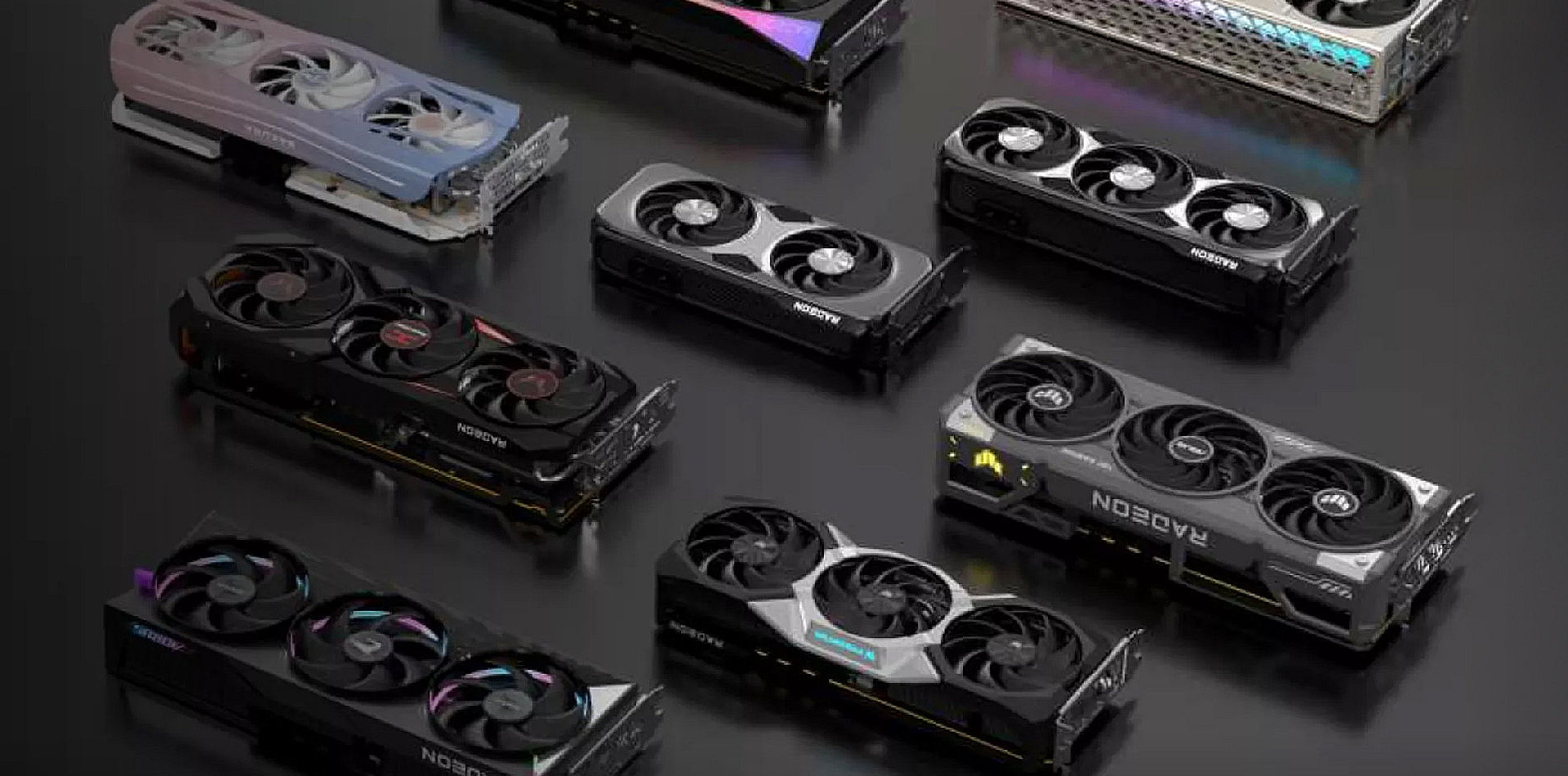 Pas de modèle MbA Radeon RX 9070 : AMD se repose sur ses partenaires