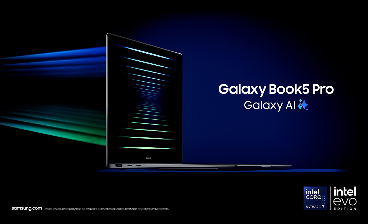 Samsung annonce ses nouveaux Galaxy Book5 Pro et Galaxy Book5 360, pensés pour l'IA et armés par Intel