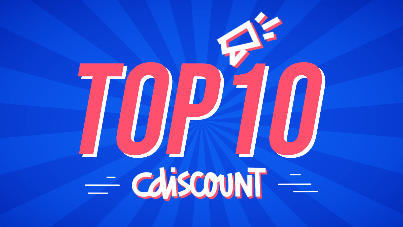 Promos Cdiscount : top 10 des offres à saisir ce week-end