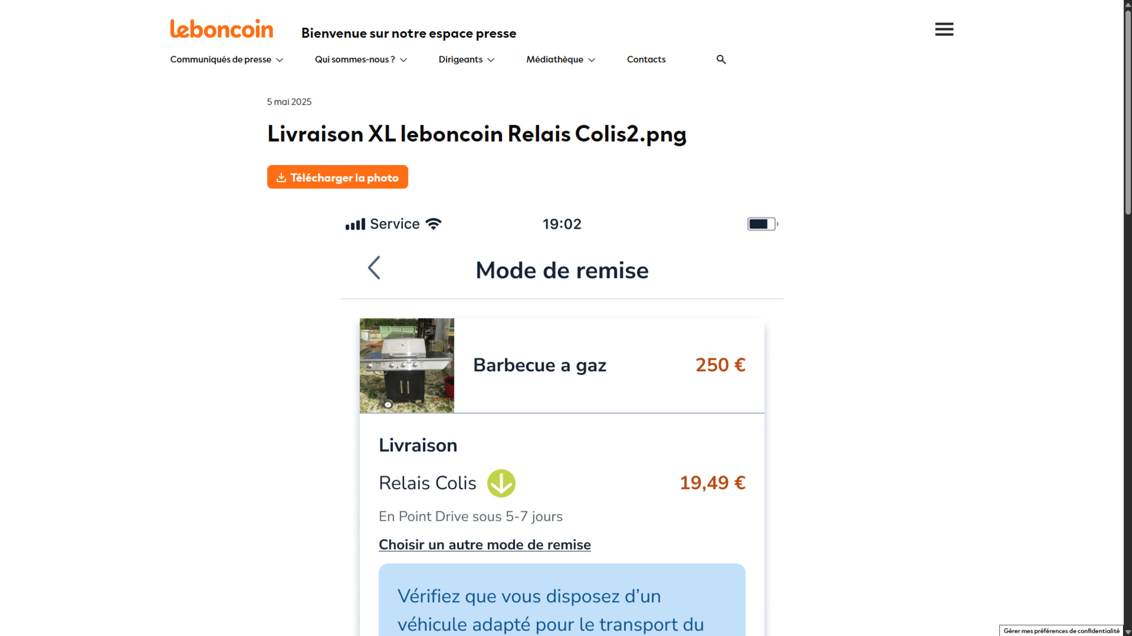 Livraison XL : Leboncoin se lance dans la livraison de colis lourds et volumineux en France
