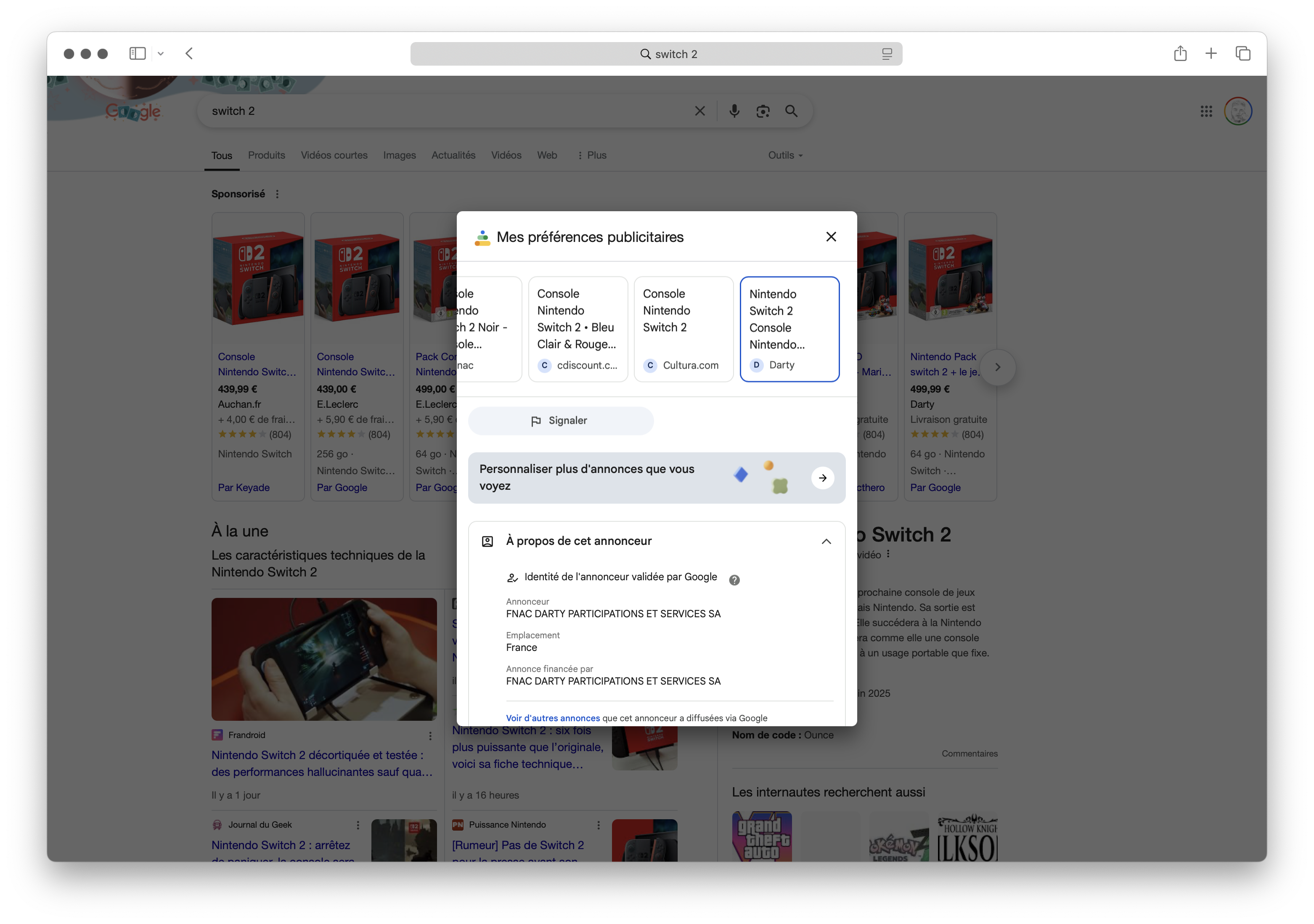 Les sponsors cachés de ces pubs Google insuportables sortent enfin de l'ombre
